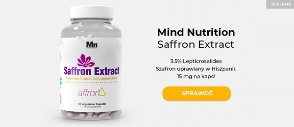 Ekstrakt szafranu w kapsułkach - saffron extract
